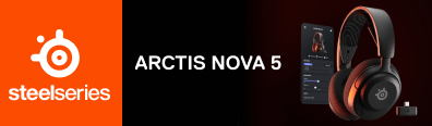 AKC - SteelSeries - Arctis Nova 5 - 0524 - Słuchawki z mikrofonem - belka mobile 396x116 